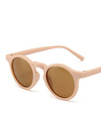 Sunglasses | Apricot Round Shaped