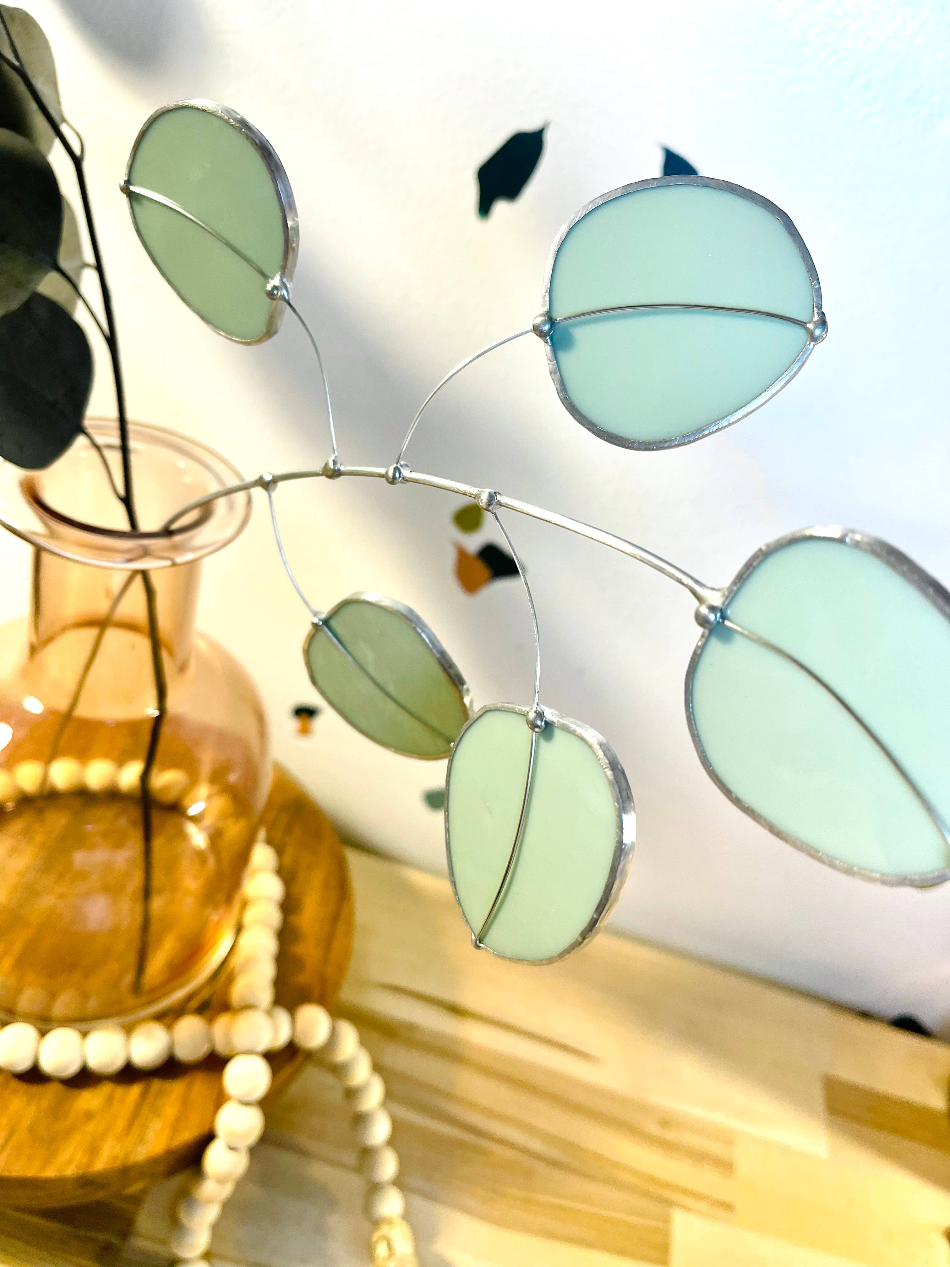 Stained Glass | Silver Dollar Eucalyptus Stem