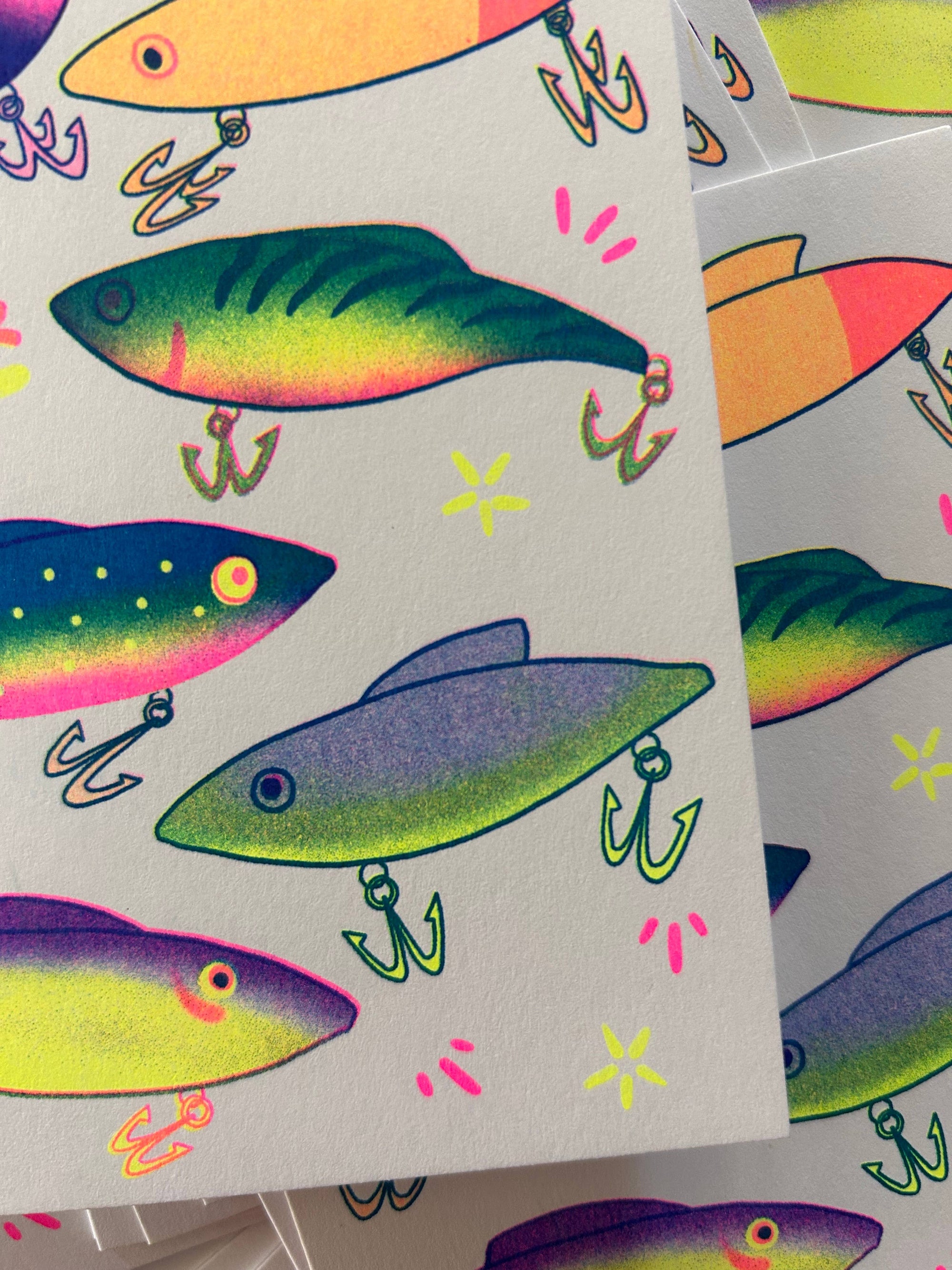 Greeting Card | You're a Keeper (Fishing Lures)