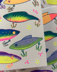 Greeting Card | You're a Keeper (Fishing Lures)