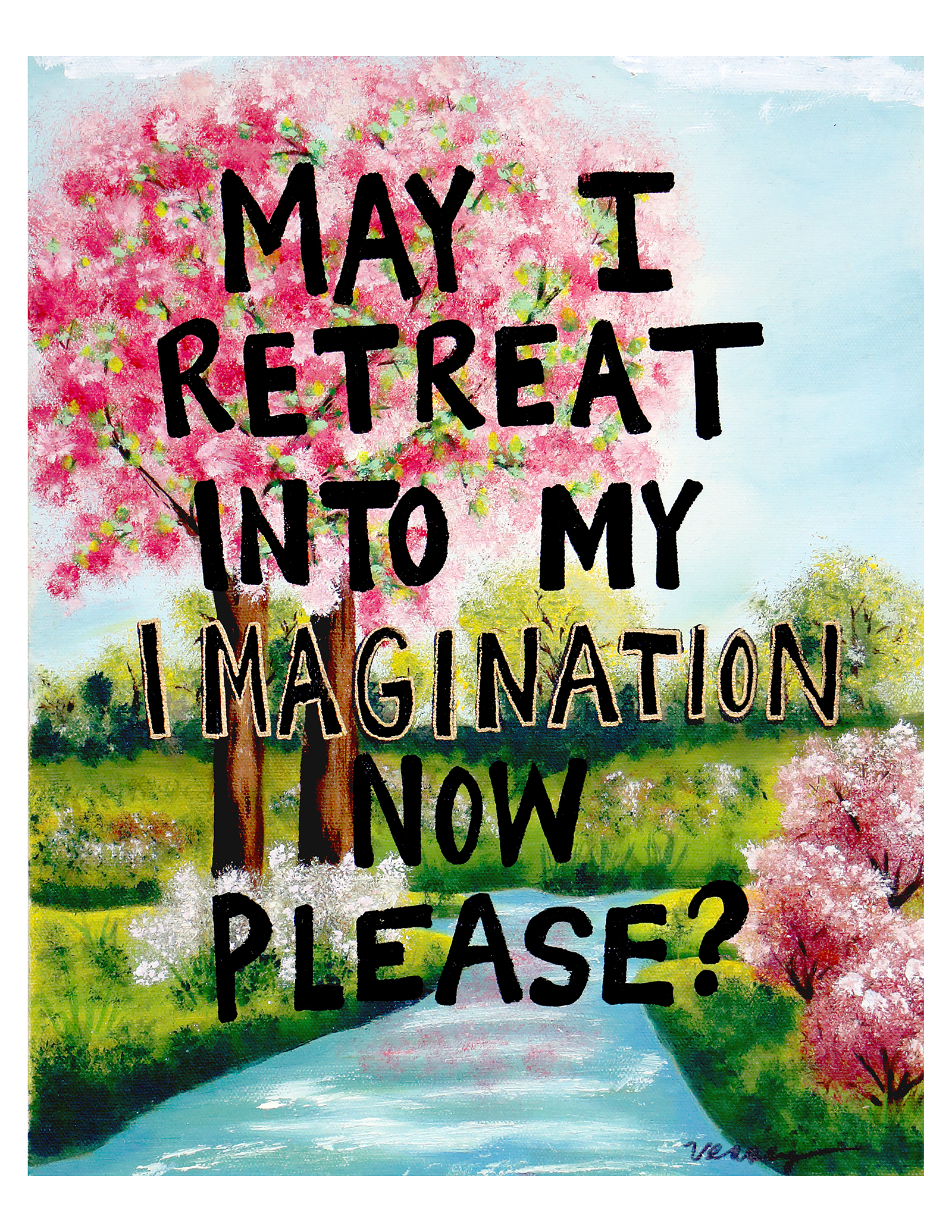 Art Print | Retreat Into My Imagination