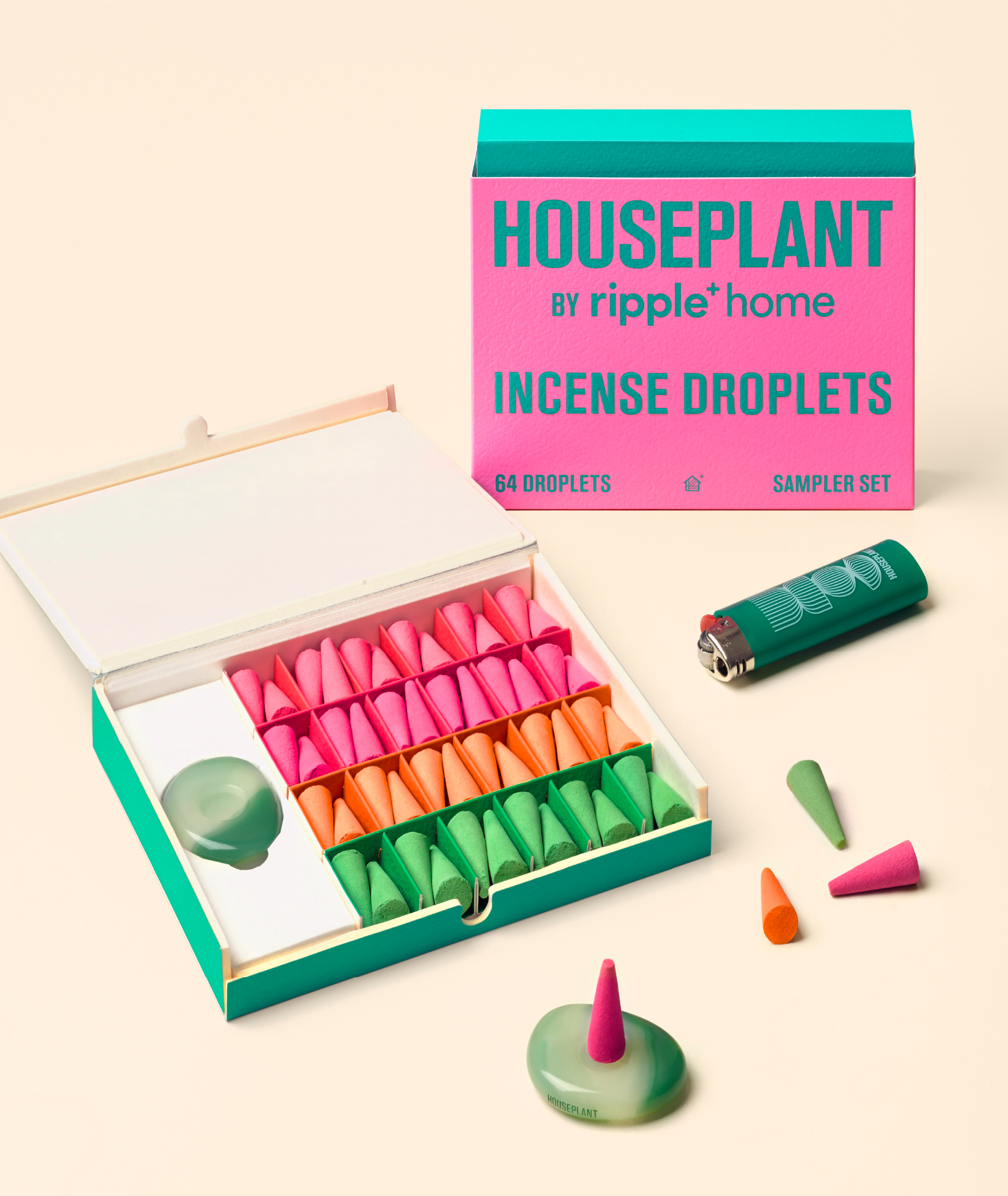 Incense Cones &amp; Holder | Houseplant by Ripple Home