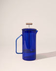 Cobalt Glass French Press