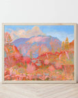 Art Print | Southwestern Pastel Landscape