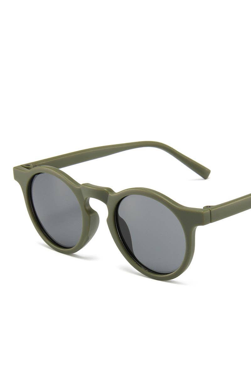 Sunglasses | Apricot Round Shaped