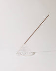 Meso Glass Incense Holder | Clear