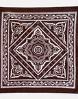 Western Bandana | Brown Paisley