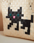 Handwoven Cat Totebag