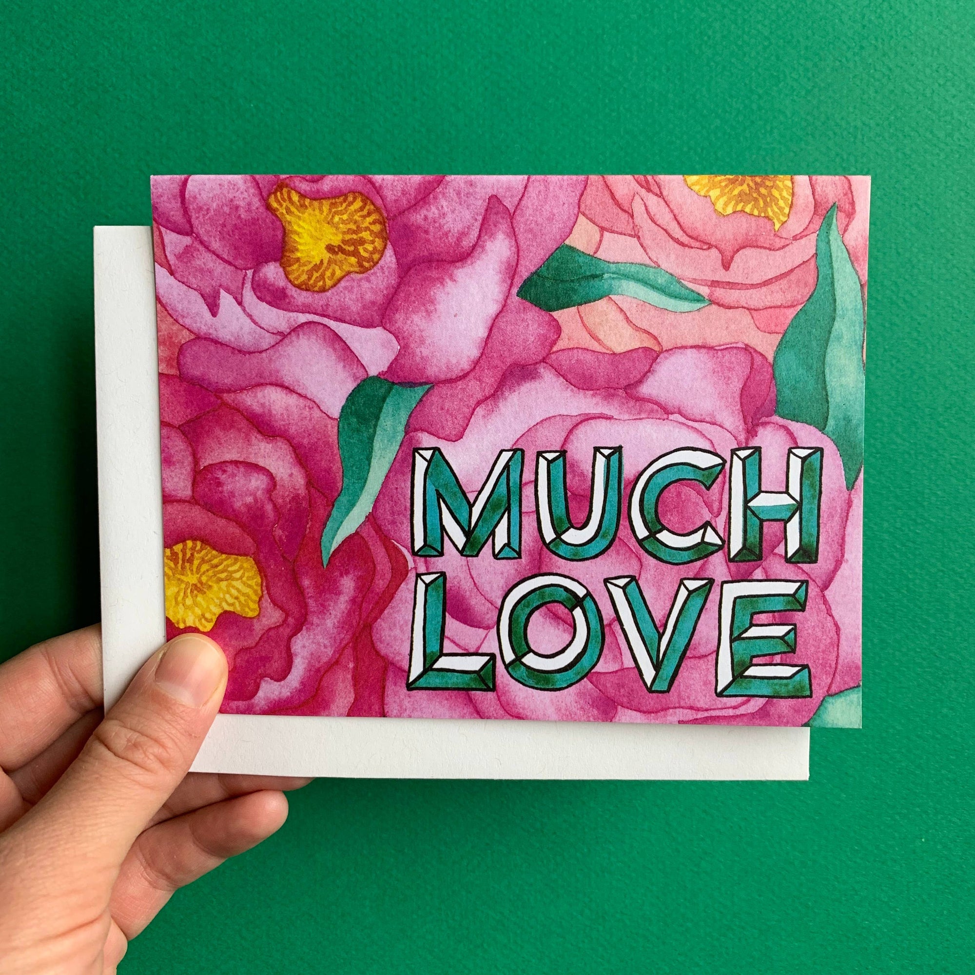 Greeting Card | Peonies Much Love