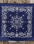 Western Bandana | Navy Paisley