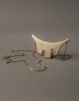 Año Necklace | Silver & Brass
