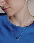 Zee Hoop Earrings | Blown Glass & 14k Gold Fill