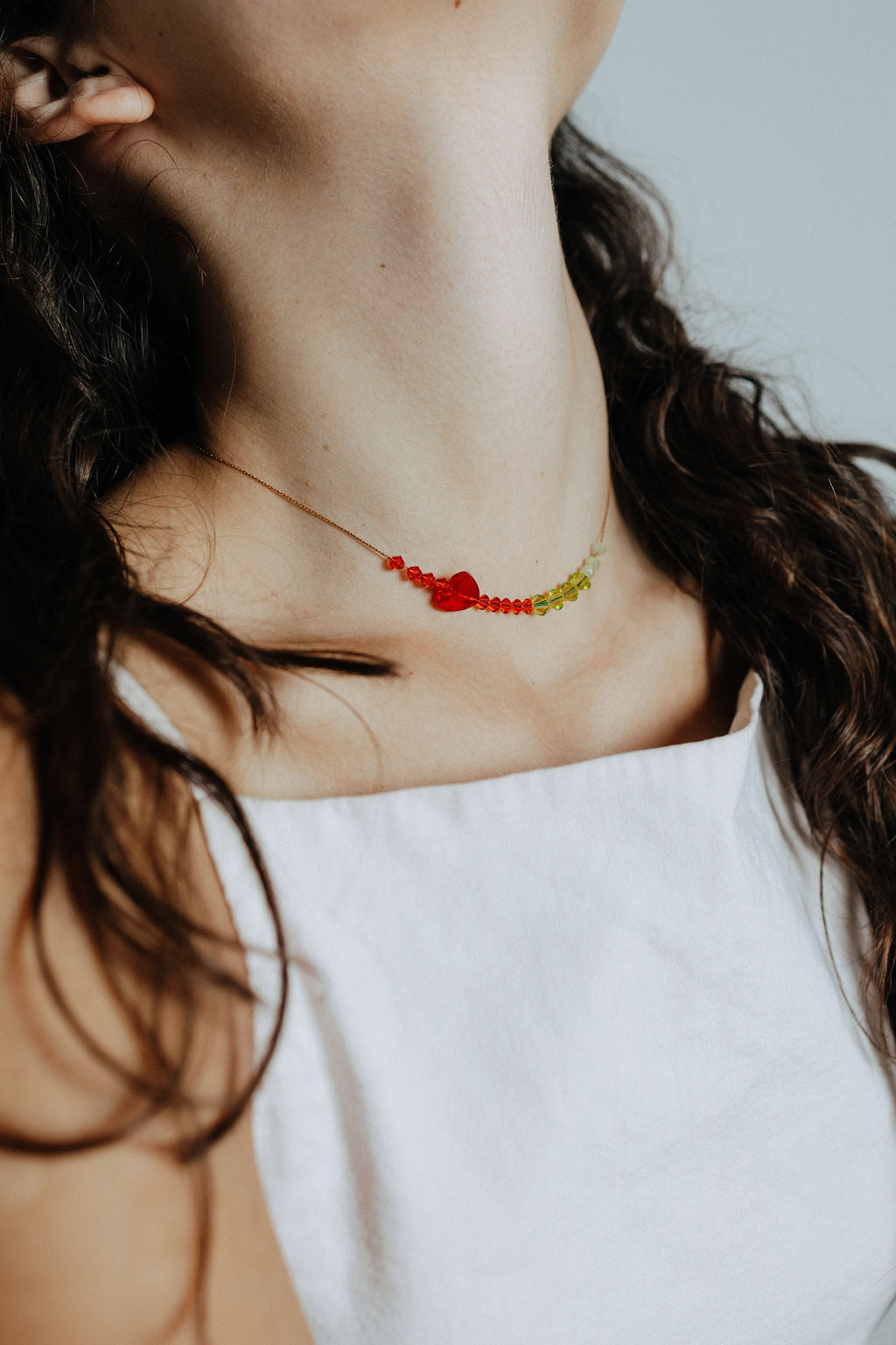 Beaded Crystal Necklace | Friendship Collection