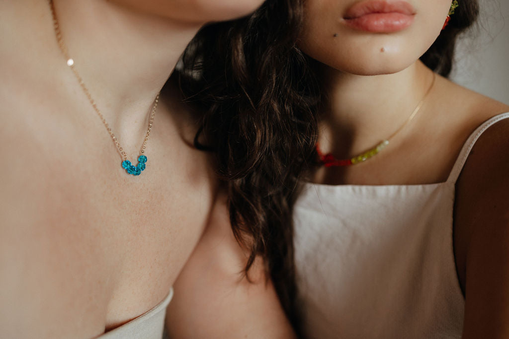 Crystal Arc Necklace | Friendship Collection