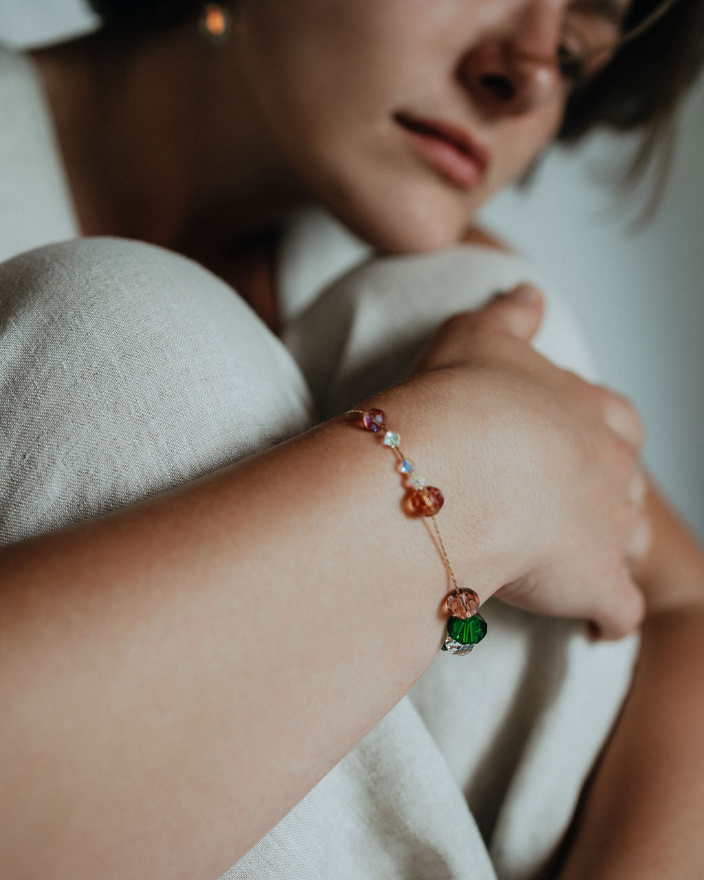 Beaded Crystal Bracelet | Friendship Collection
