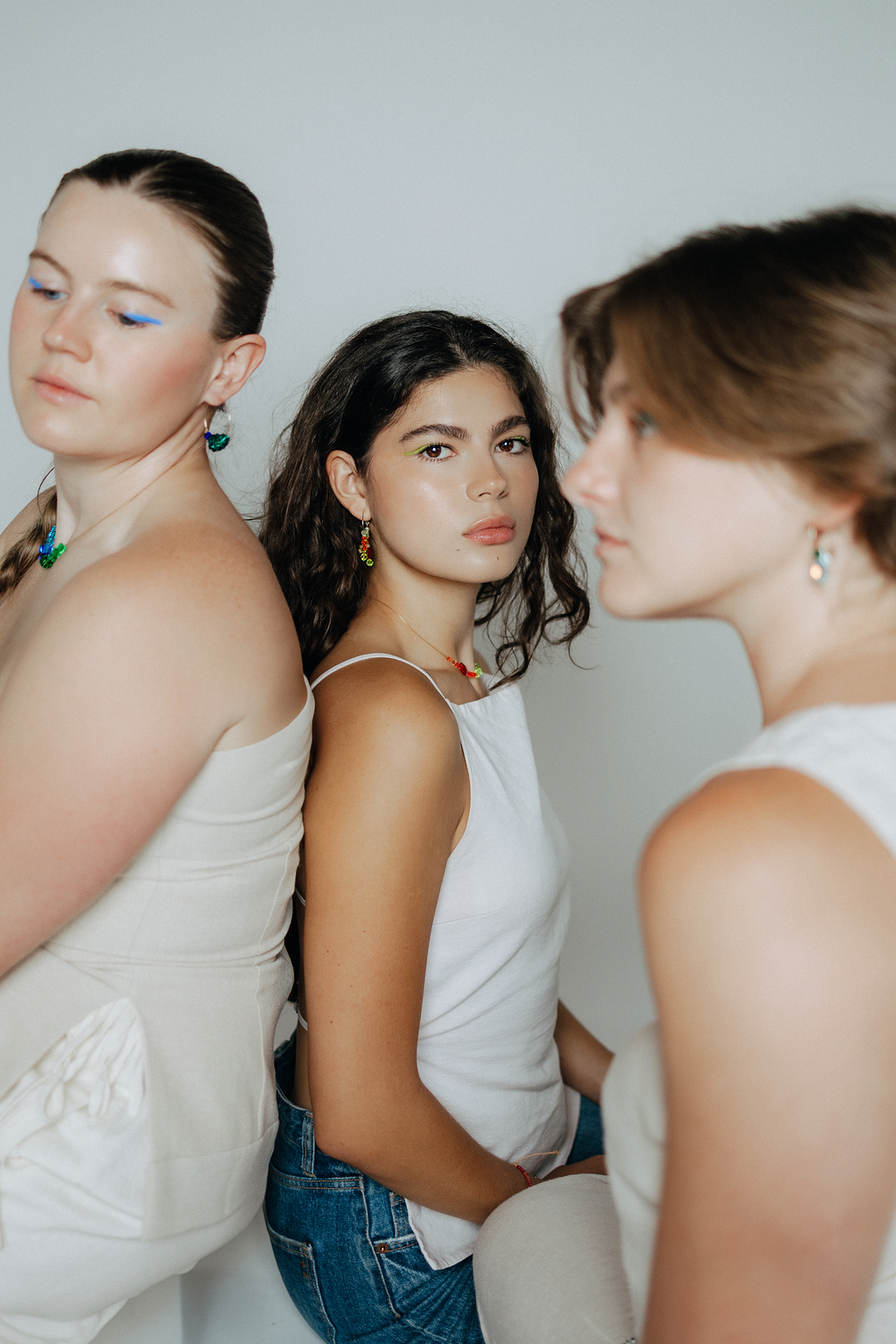 Small Spark Crystal Hoops | Friendship Collection