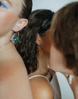 Small Spark Crystal Hoops | Friendship Collection
