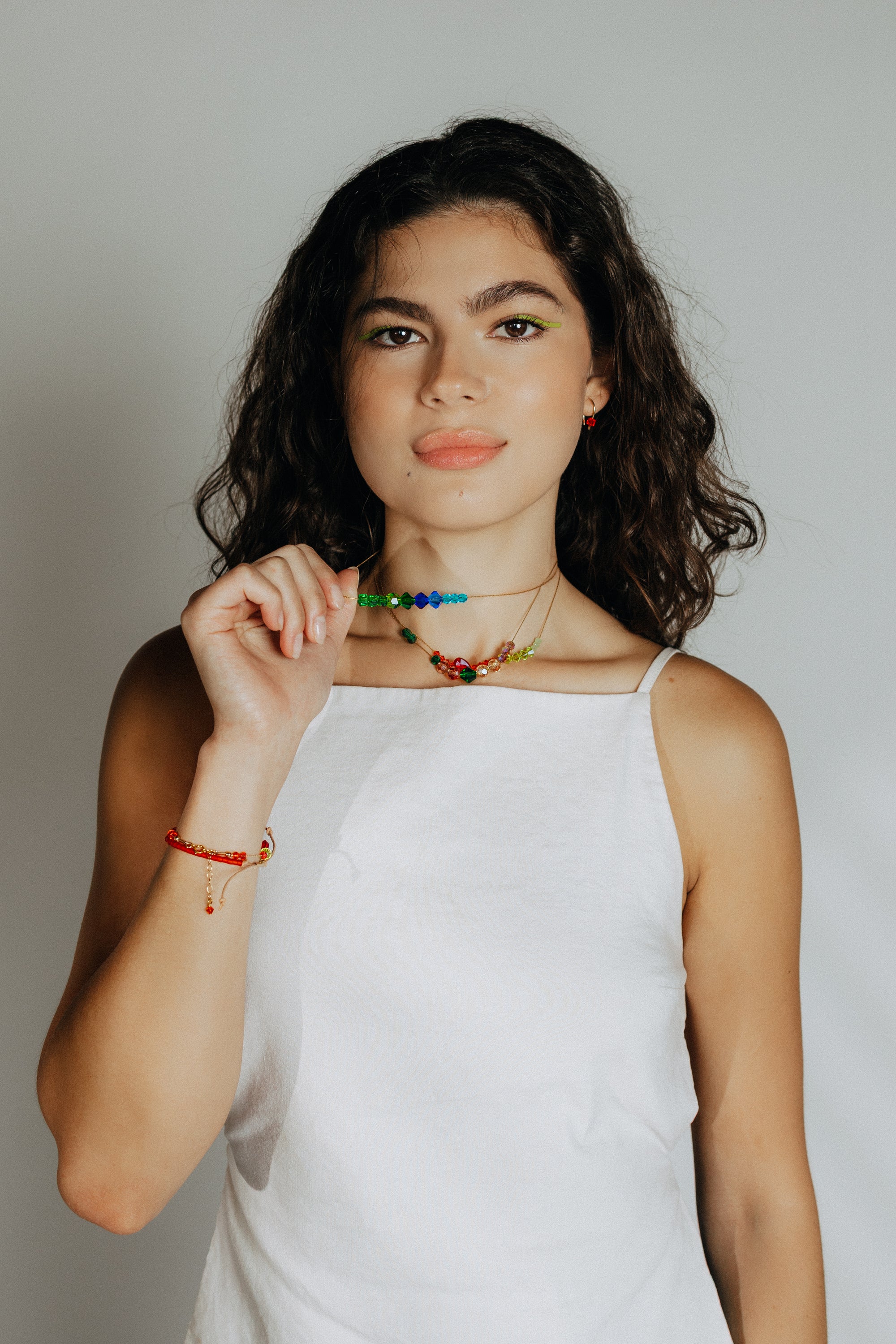 Beaded Crystal Necklace | Friendship Collection