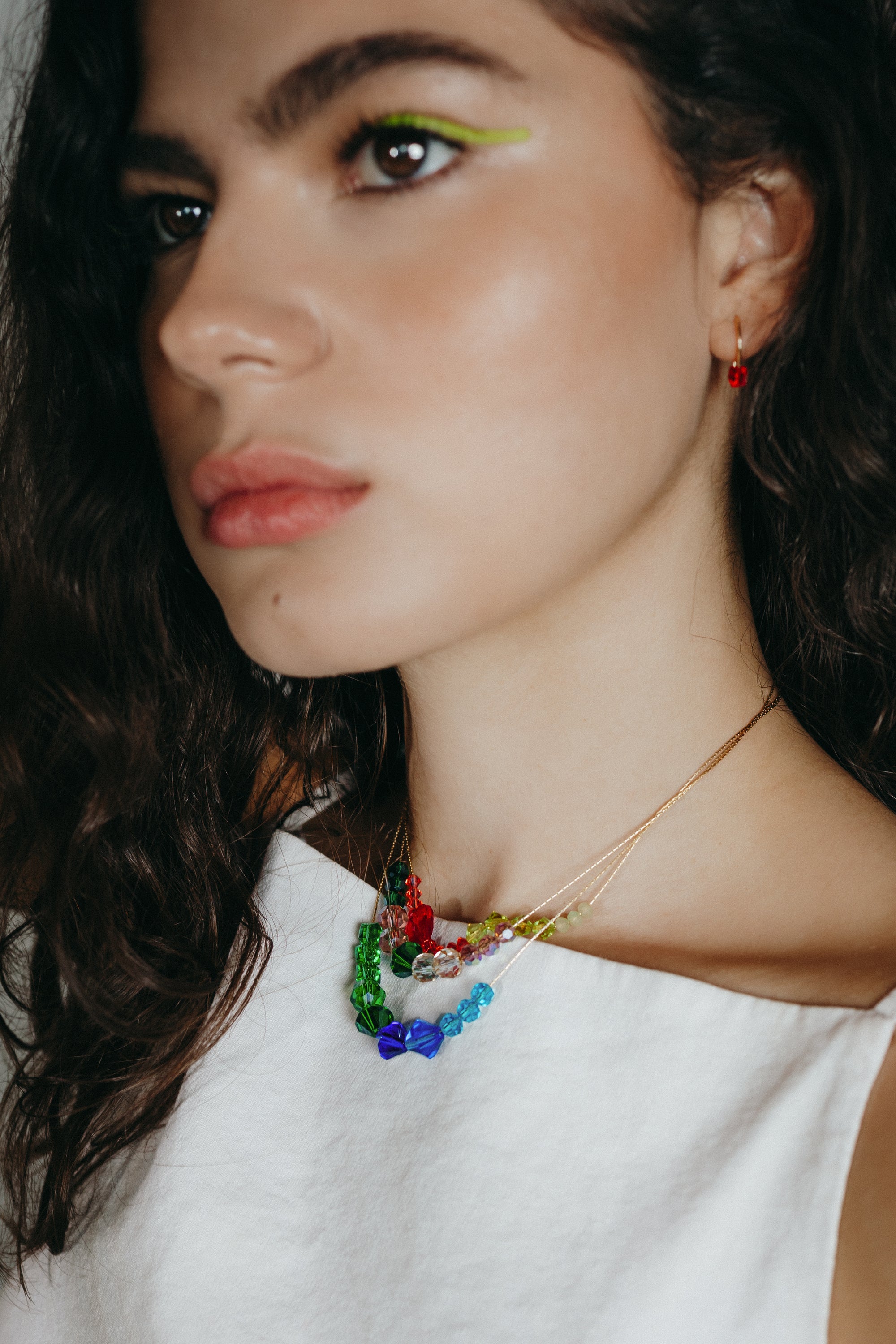 Beaded Crystal Necklace | Friendship Collection