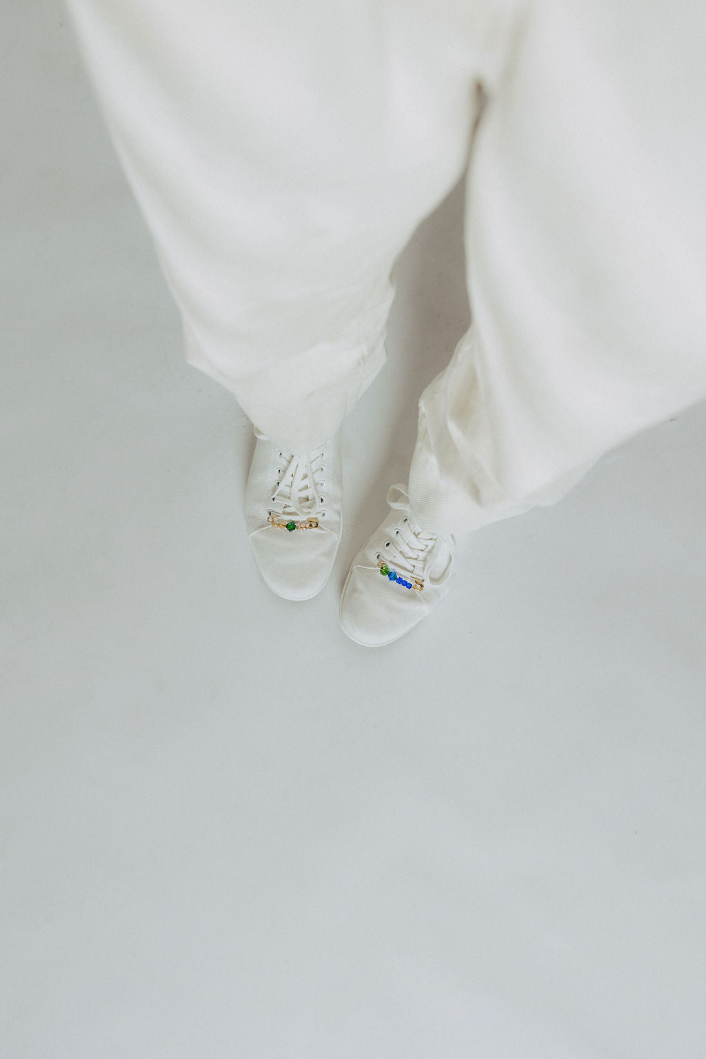 Safety Pin Crystal Shoe Pin | Friendship Collection