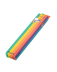 Wooden Fan | Rainbow Stripe