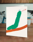 Greeting Card | Caterpillar