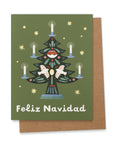 Greeting Card | Feliz Navidad Tree of Life