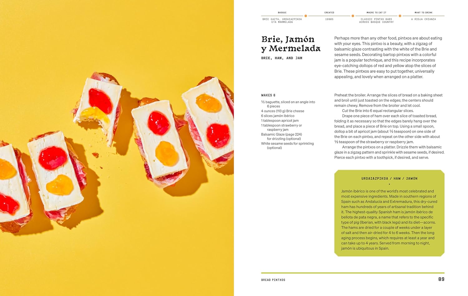 Cookbook | The Book of Pintxos