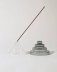 Meso Glass Incense Holder | Clear