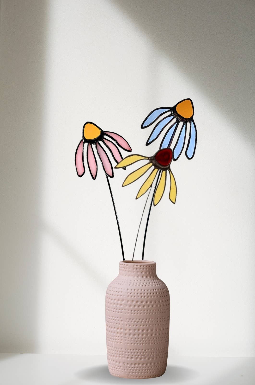 Stained Glass | Three Leaf Stem