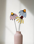 Stained Glass | Three Leaf Stem