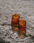 YKON Amber Glass | Set of 2