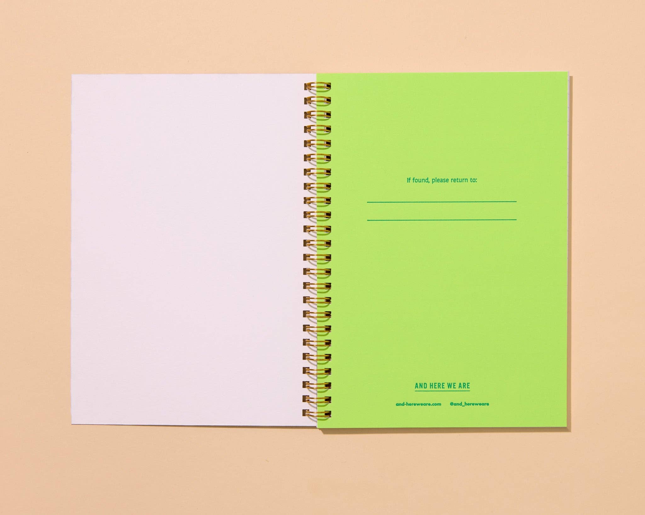Unlock your inner child with this delightfully wiggly worm notebook. Featuring a quirky worm pattern on a letterpress printed cover, this A5 spiral notebook is just the right size for lists, doodles, and garden daydreams.