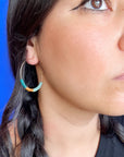 Dusk Hoop Earring