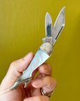 Pocket Knife | Mini Lady Leg Knife White Pearl