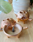 Incense Burner | Rose Gold Turtle