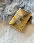 Brass Lighter | Tiger Zippo