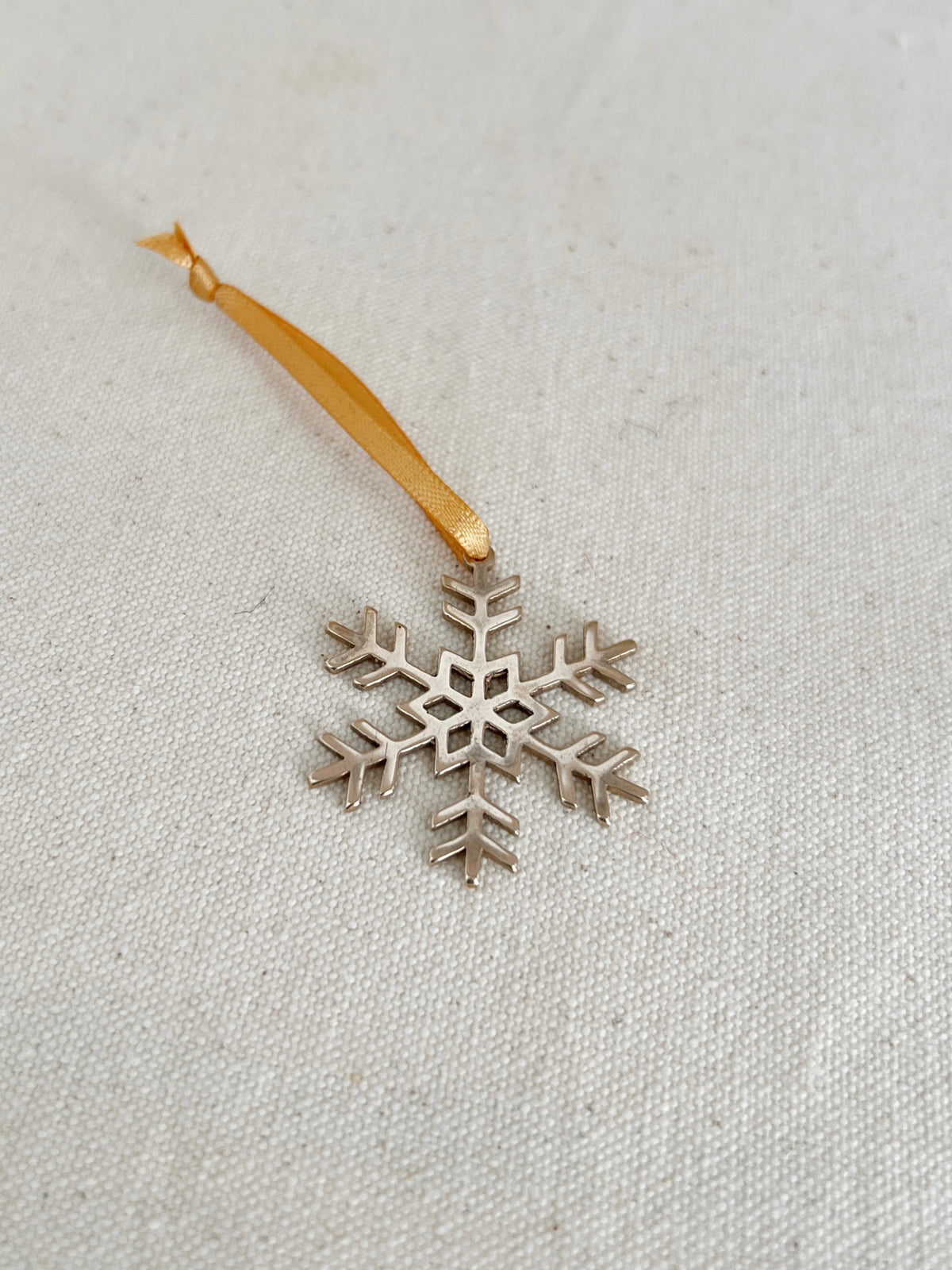 Little Snø | Christmas Ornament - Sterling Silver &amp; Bronze