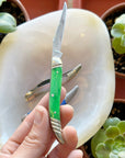 Toothpick Knife | Green Bone