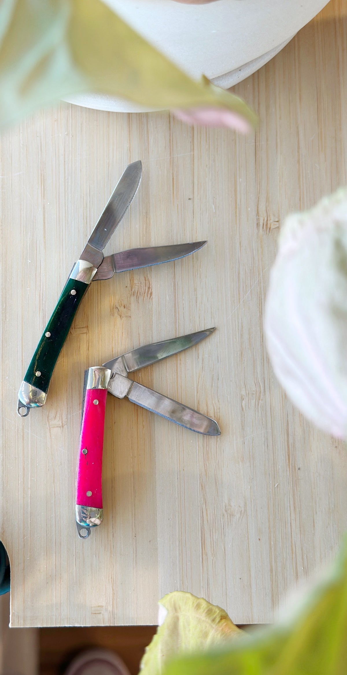 Tiny Knife for Pocket or Purse | Green
