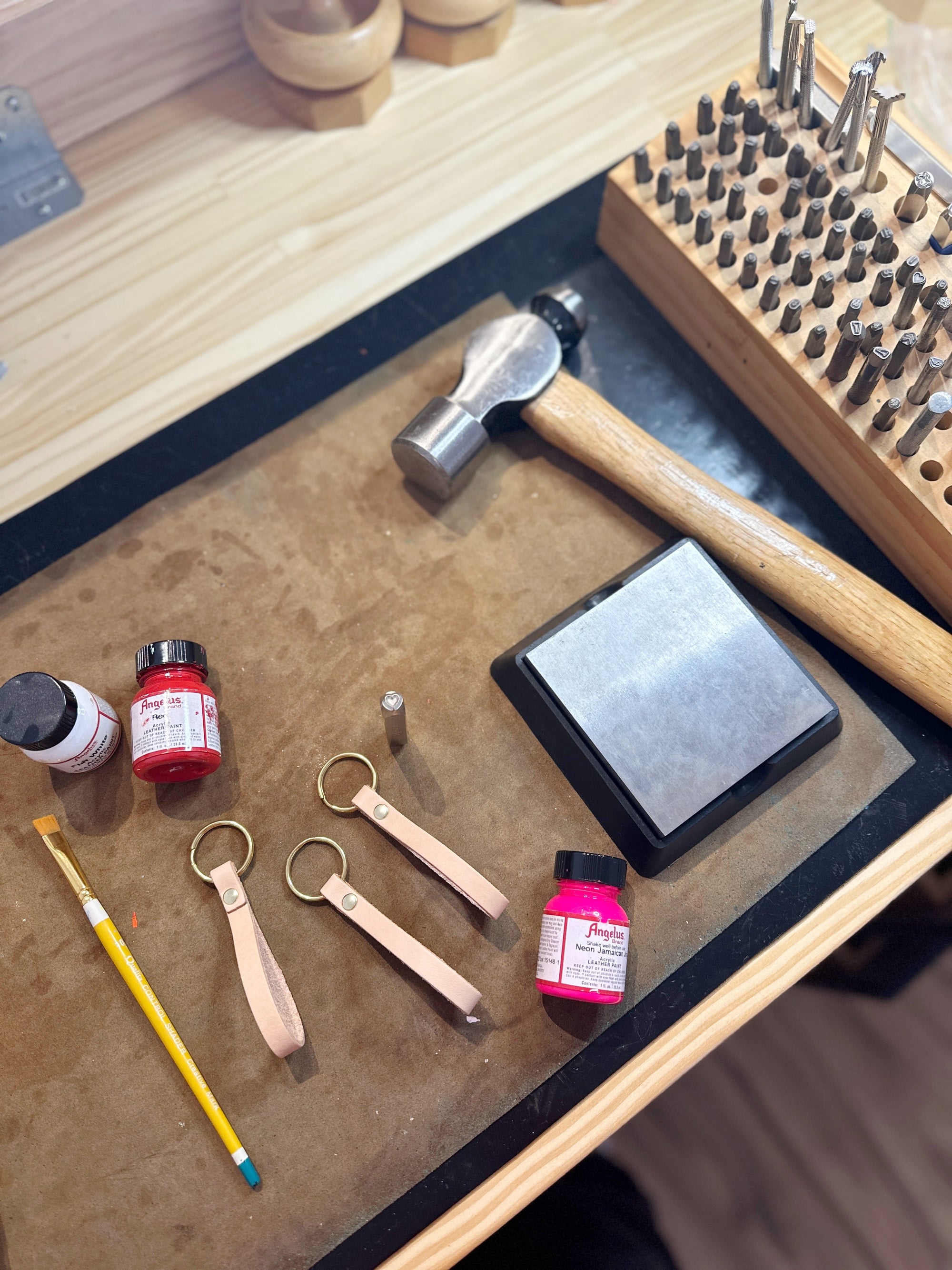 Tango Key Fob | Custom Personalized Initial