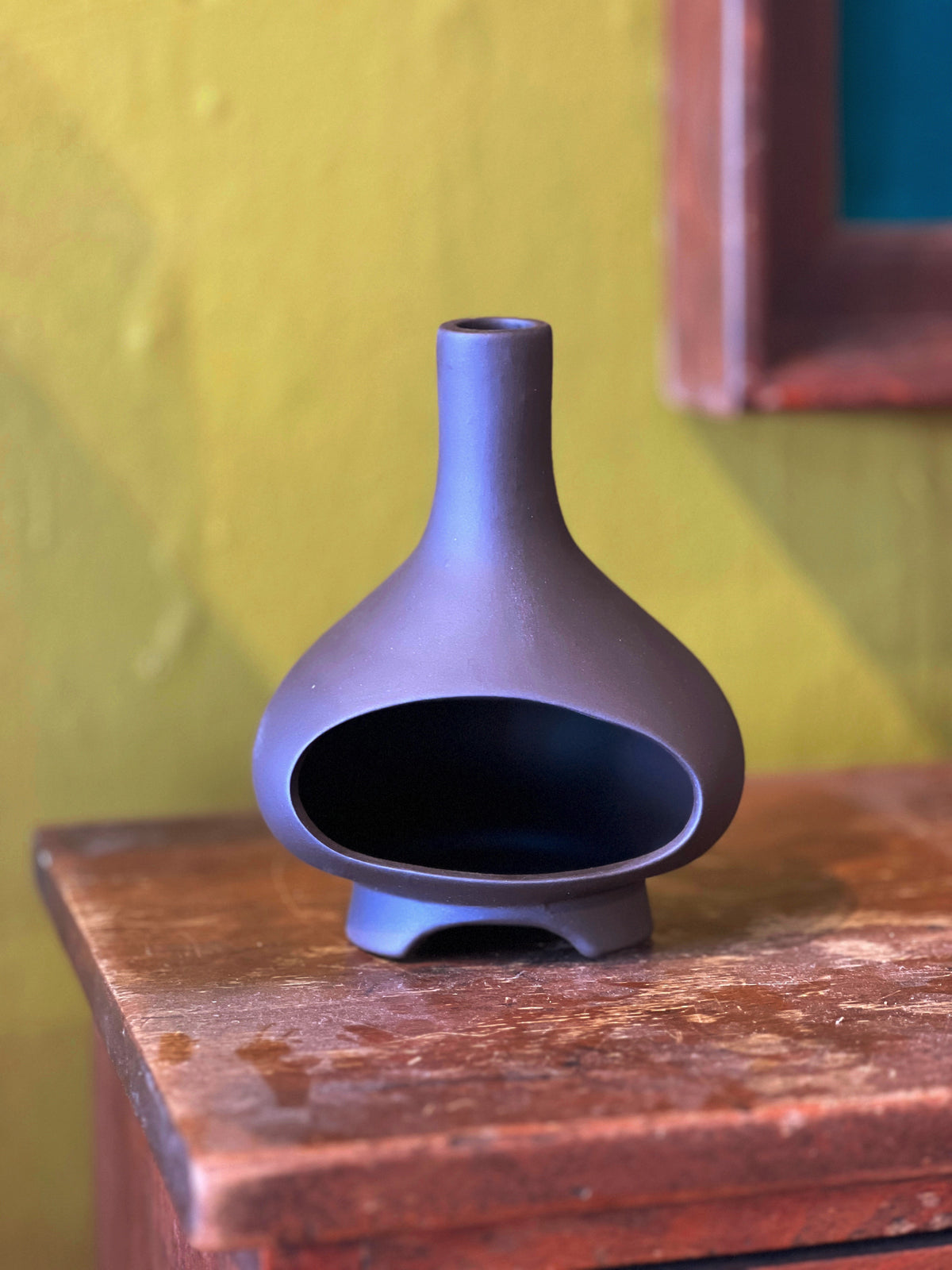 Chiminea | Midcentury Ceramic Incense Holder