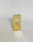 Brass Modern Lighter | Slide Trigger