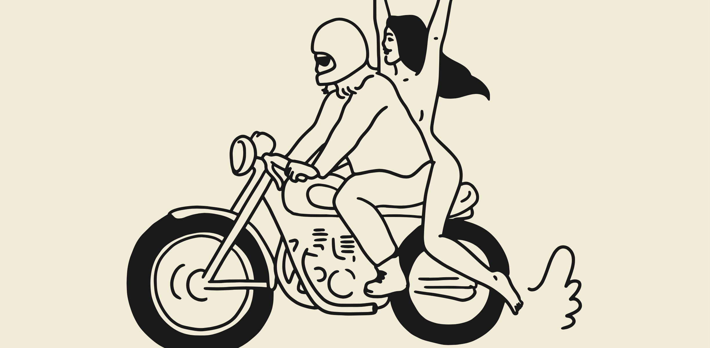 Celebrate adventure, freedom, and a love of the open road with this unframed art print. Featuring a motorcycle, a six-pack, and a sketchy, hand-drawn style, this minimal retro piece brings effortless cool and whimsy to any space. Perfect as motorcycle-themed decor or vintage-inspired wall art, it adds a fun, free-spirited touch to your home.