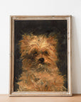 Art Print | Brown Terrier Portrait
