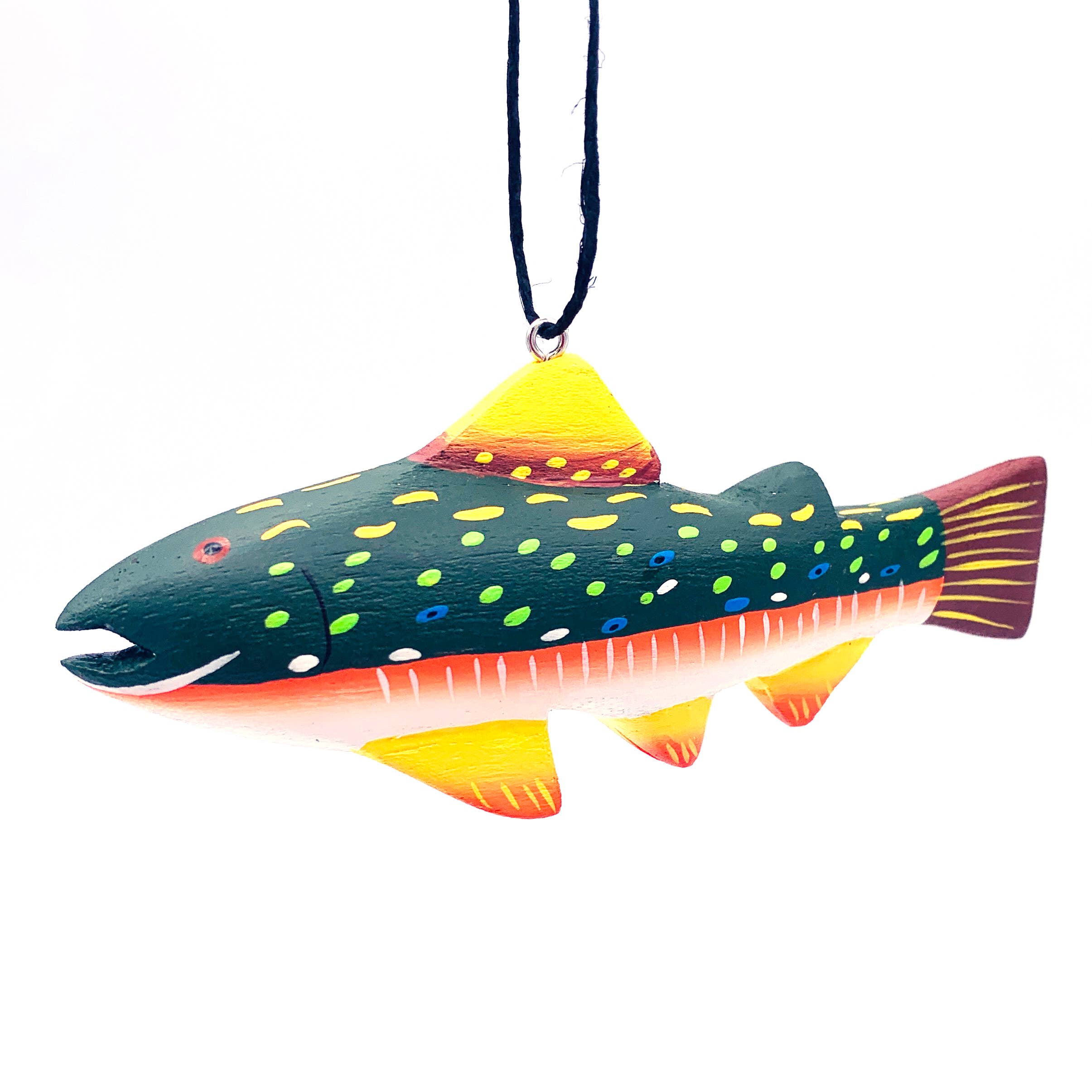 These unique, lightweight ornaments are created by a cooperative of artisans on Isla Solentiname, Nicaragua. Each ornament is inspired by nature, carefully hand-carved with a machete, and painted with realistic detail. These are perfect as Christmas ornaments, holiday ornaments, or year-round decorations.