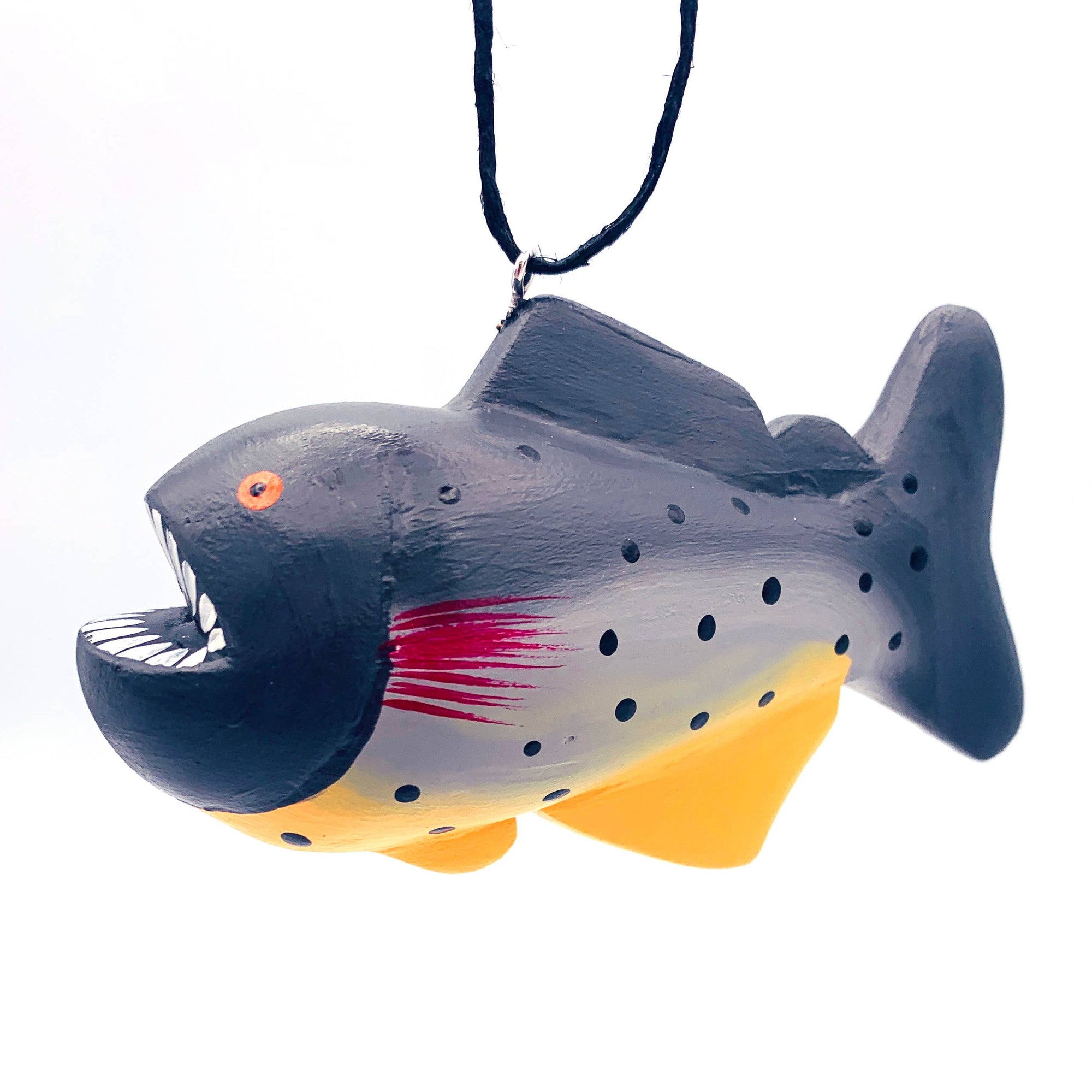 These unique, lightweight ornaments are created by a cooperative of artisans on Isla Solentiname, Nicaragua. Each ornament is inspired by nature, carefully hand-carved with a machete, and painted with realistic detail. These are perfect as Christmas ornaments, holiday ornaments, or year-round decorations.
