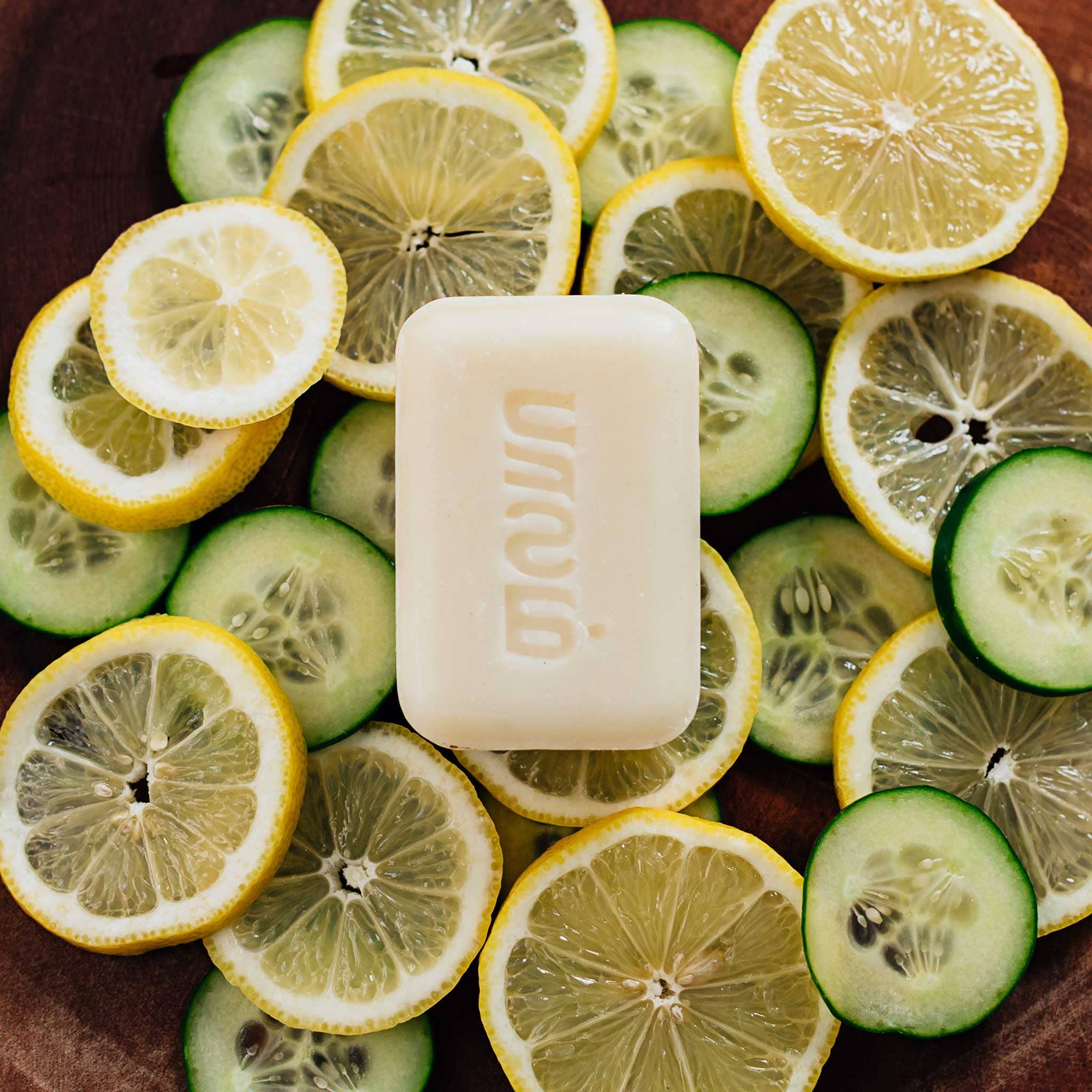 This soap has a bright, zesty lemon-forward scent that's perfect for the kitchen! Neutralize strong cooking odors like onions and garlic with the fragrance of freshly picked lemons while keeping your hands soft and clean. Lemon is highly regarded for its brightening and astringent properties, making this citrus soap a must-have for every home chef! Handcrafted in India by the master soap makers of Palam Rural where one bar of soap sends one child to school for one day.