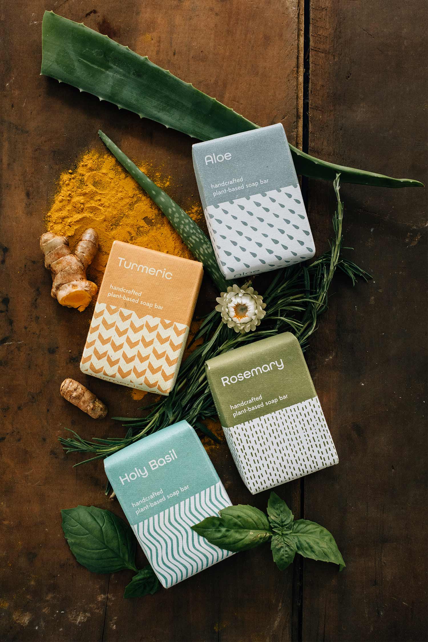 Calm your skin and your mind as you wrap yourself in the mild ginger and woodsy scent of this turmeric soap! A natural anti-inflammatory and antioxidant with antibacterial properties, turmeric soothes irritated skin and helps create a more even complexion. The perfect addition to your skincare routine both morning and night! Handcrafted in India by the master soap makers of Palam Rural where one bar of soap sends one child to school for one day.