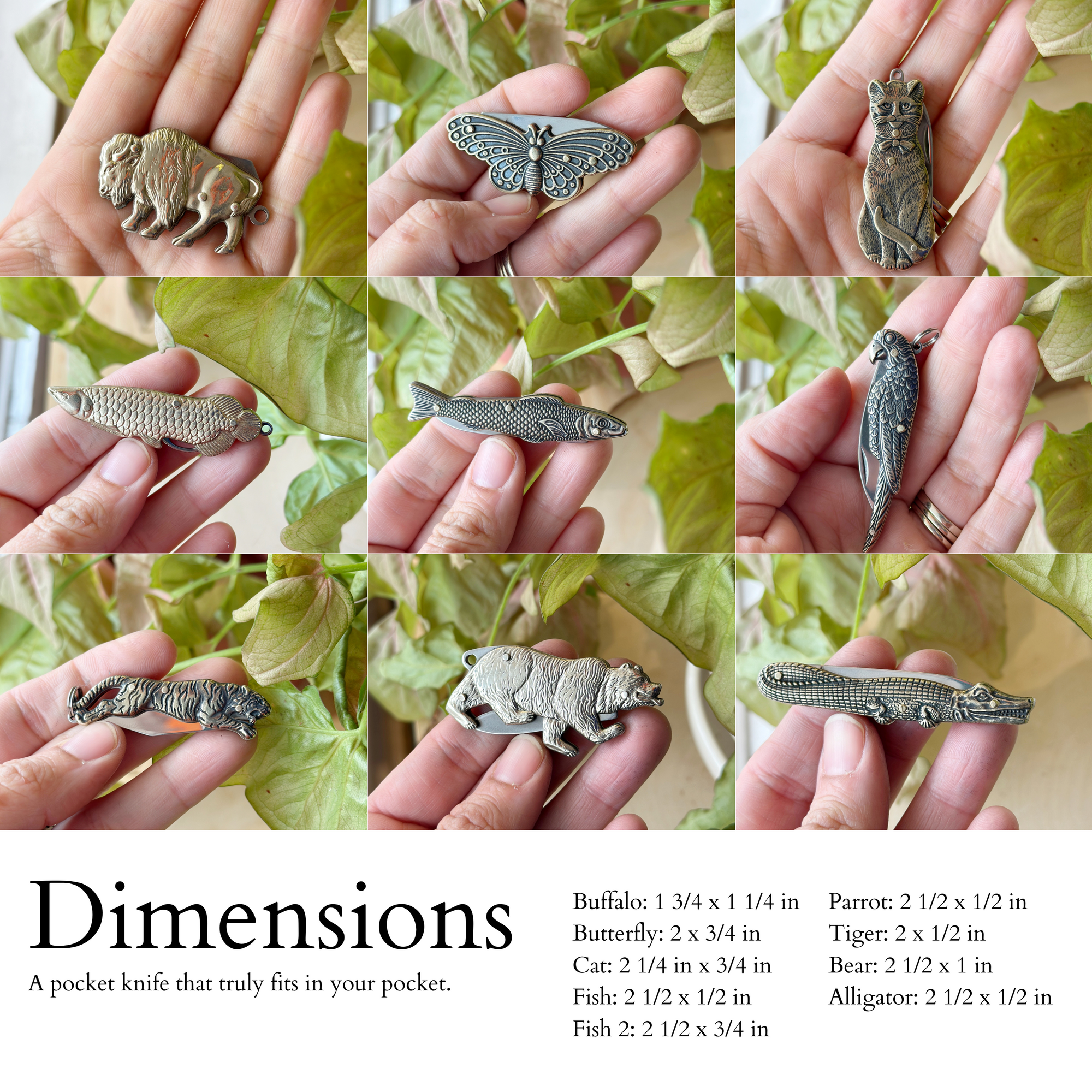 A pocket knife that truly fits in your pocket.